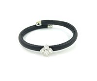 Bracciale Sangiorgi Preziosi Donna in Pelle Diamante 0.72 Ct 188703-15 - 188703-15
